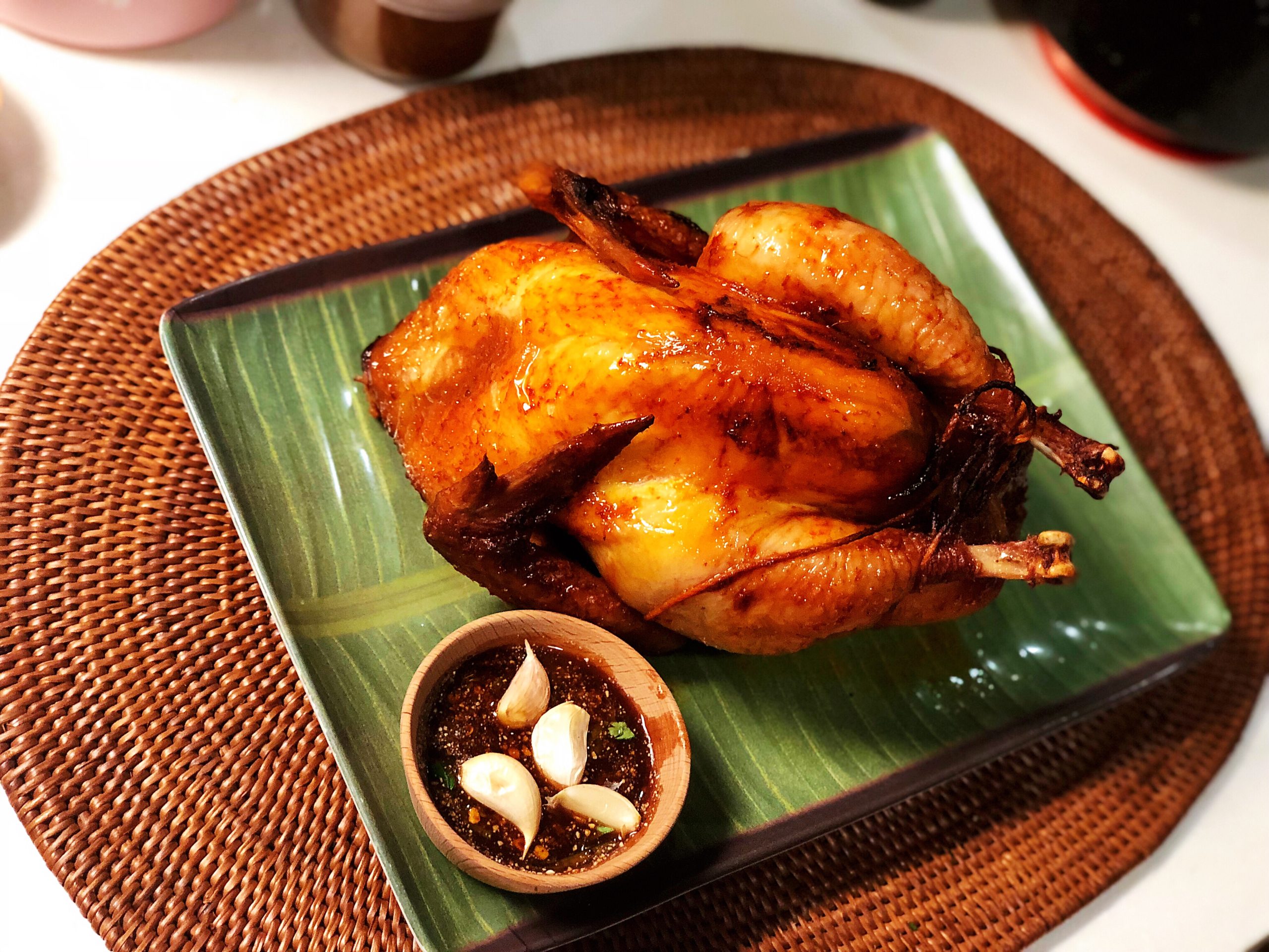 冬蔭醬烤雞配泰式蘸汁🐔🐔🐔