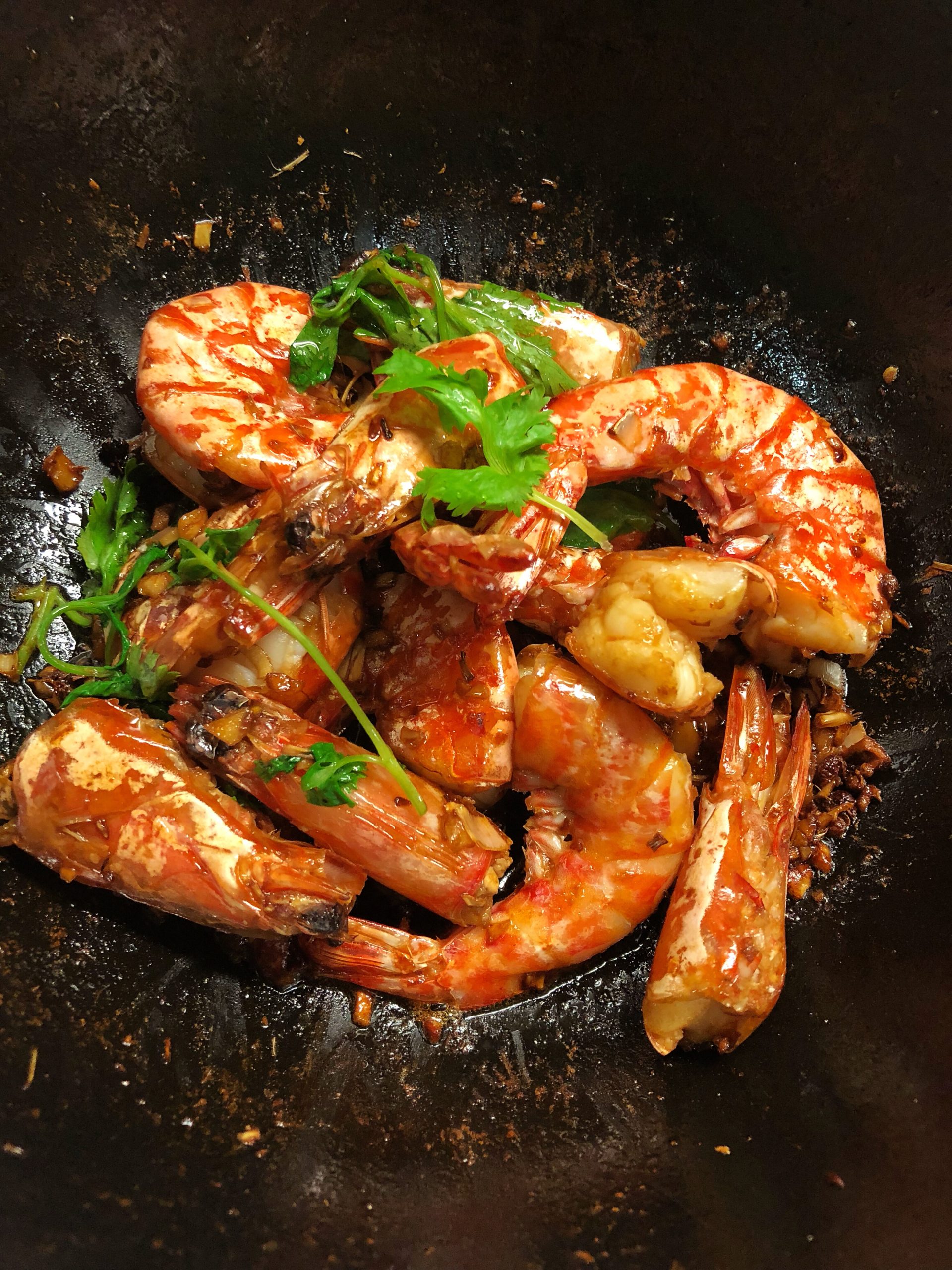 超香勁脆炒爆香茅蝦