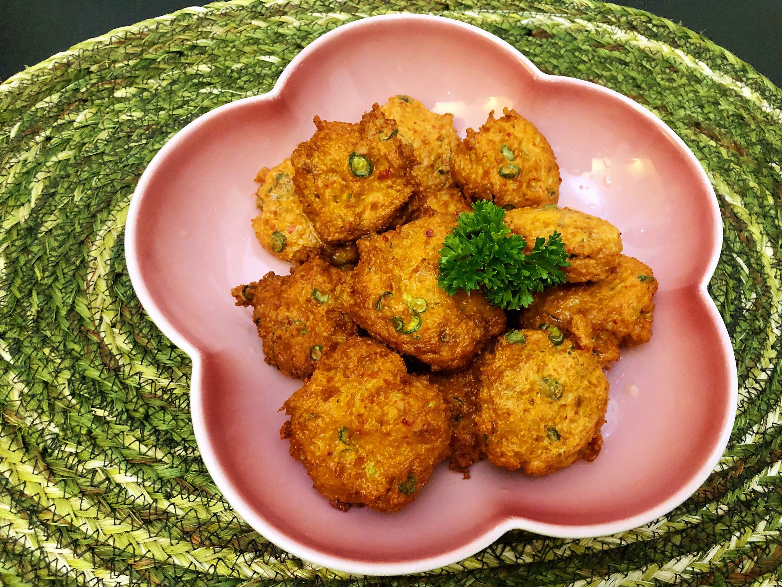 手打魚肉製之泰式魚餅🐟🐟