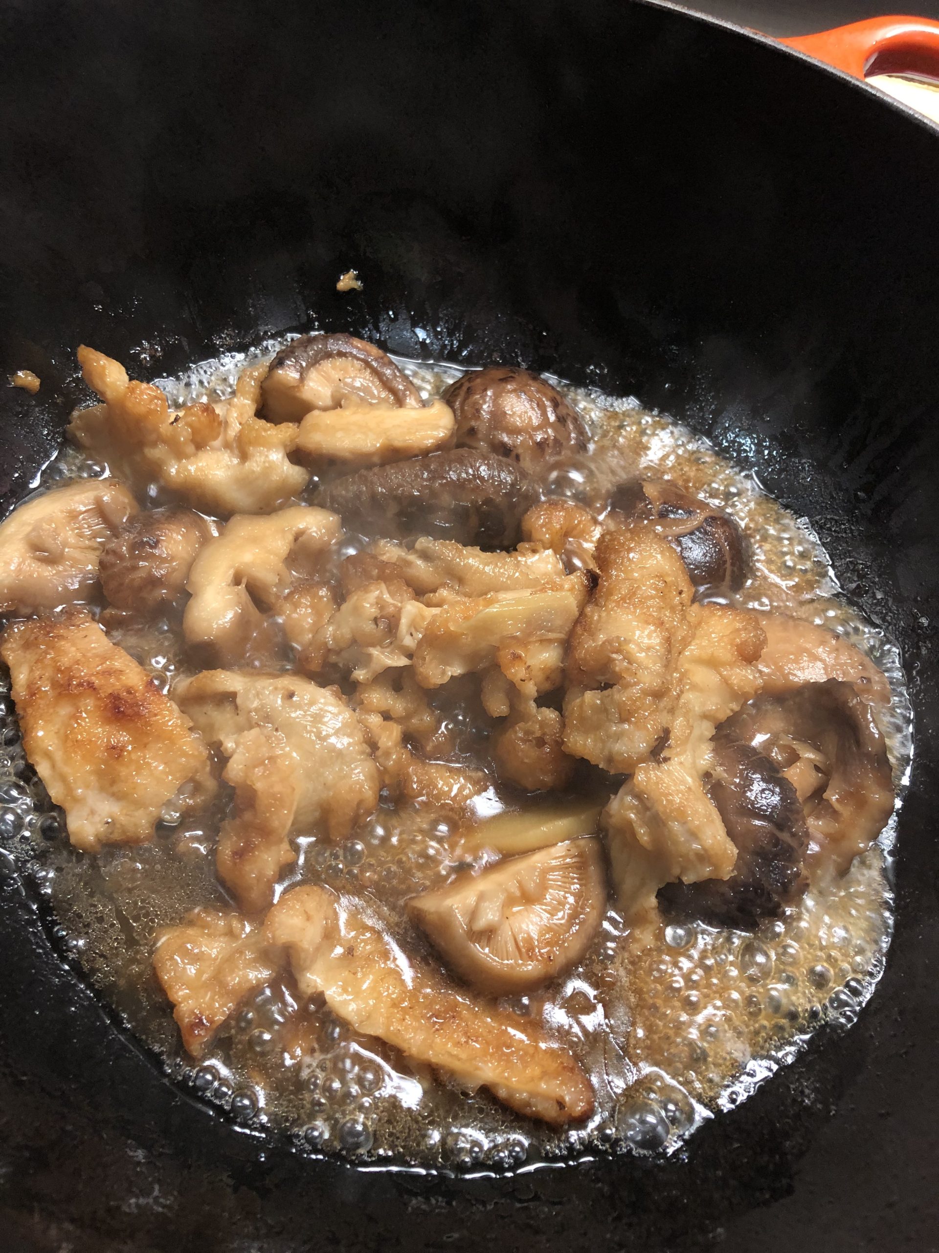 超容易冬菇炆沙爆魚肚