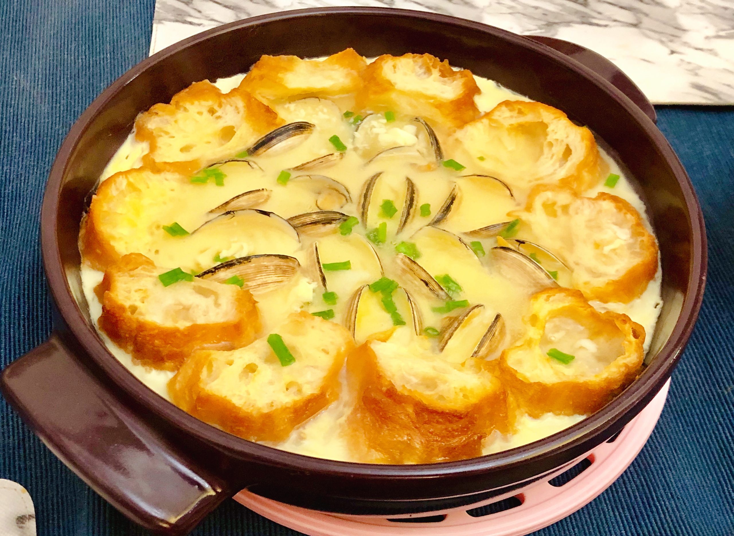 仿缽仔魚腸珍珠貝雞蛋