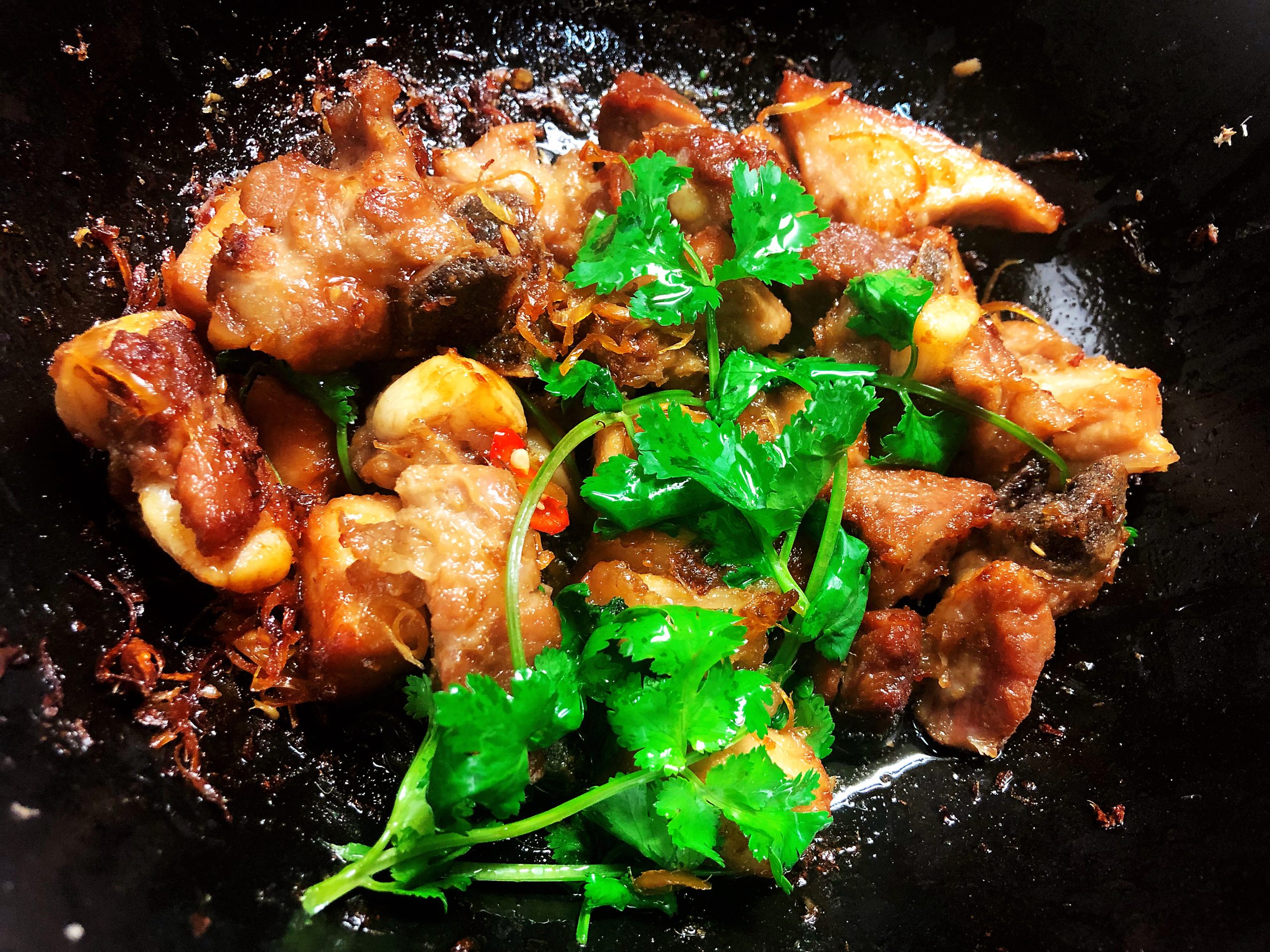 半炆焗泰式香茅排骨😋😋