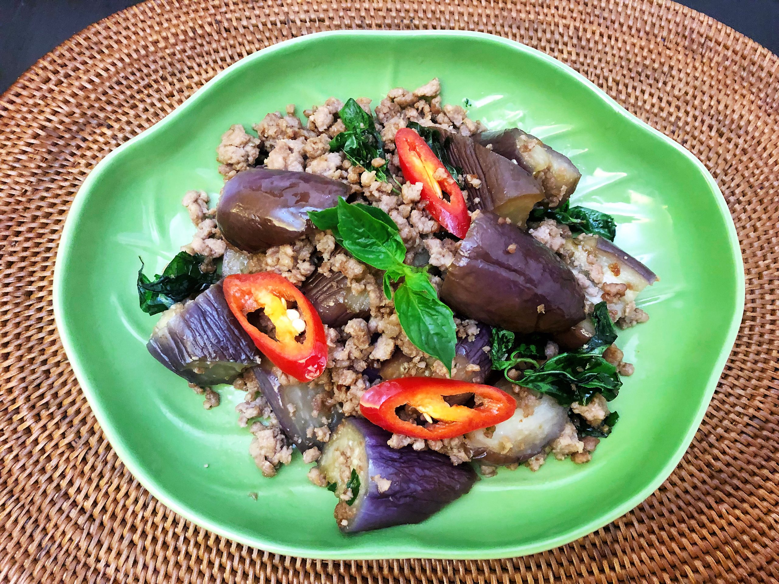 金不換肉碎炒茄子🍆