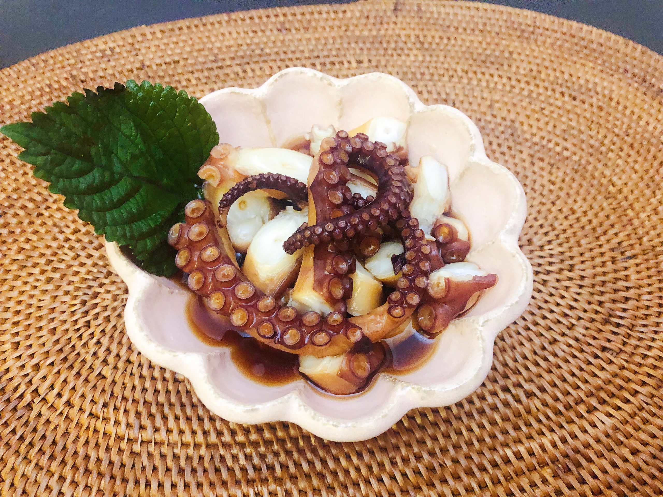 日式風味-磯煮新鮮八爪魚