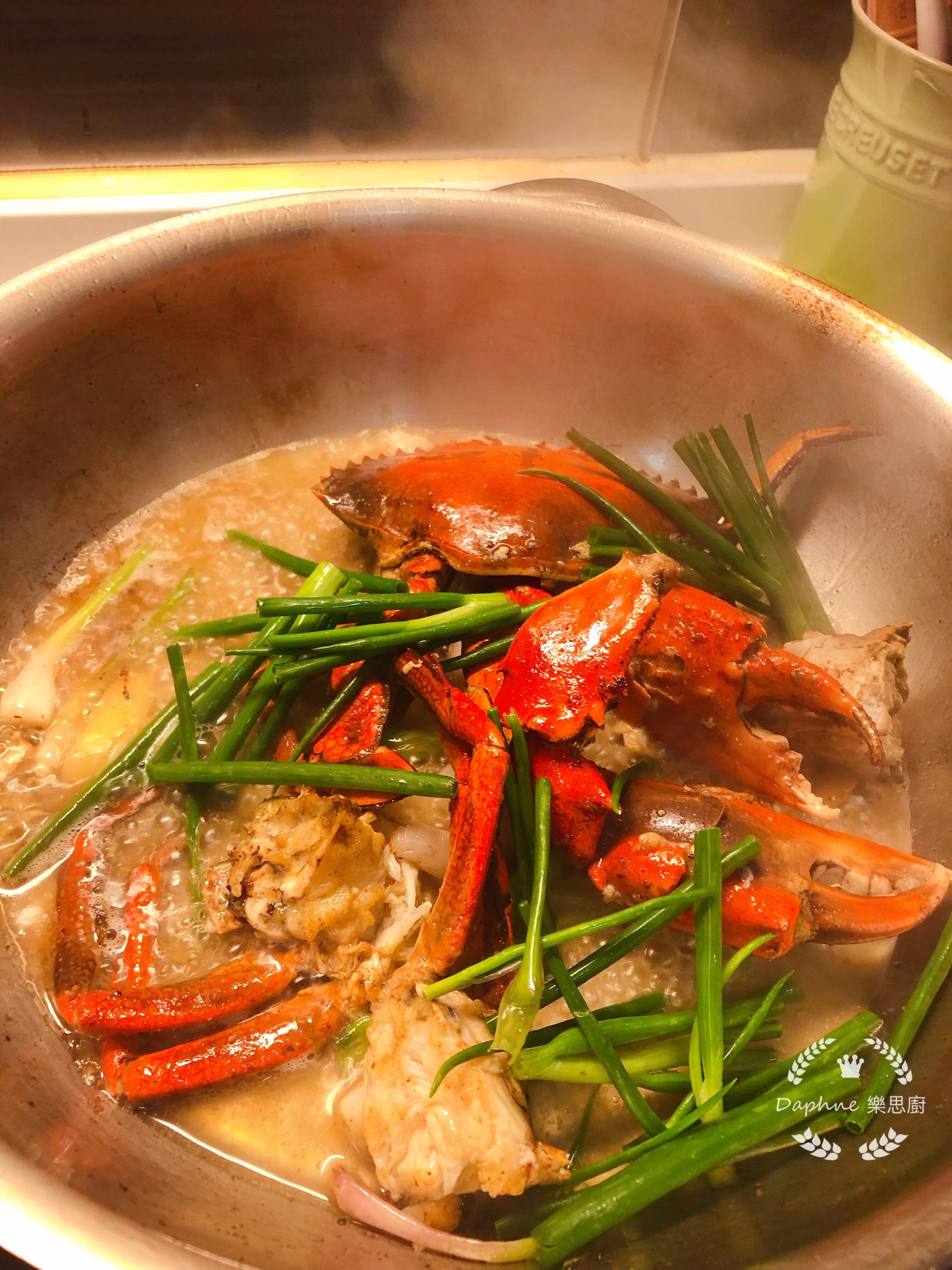 宴客好主意之薑蔥炒肉蟹