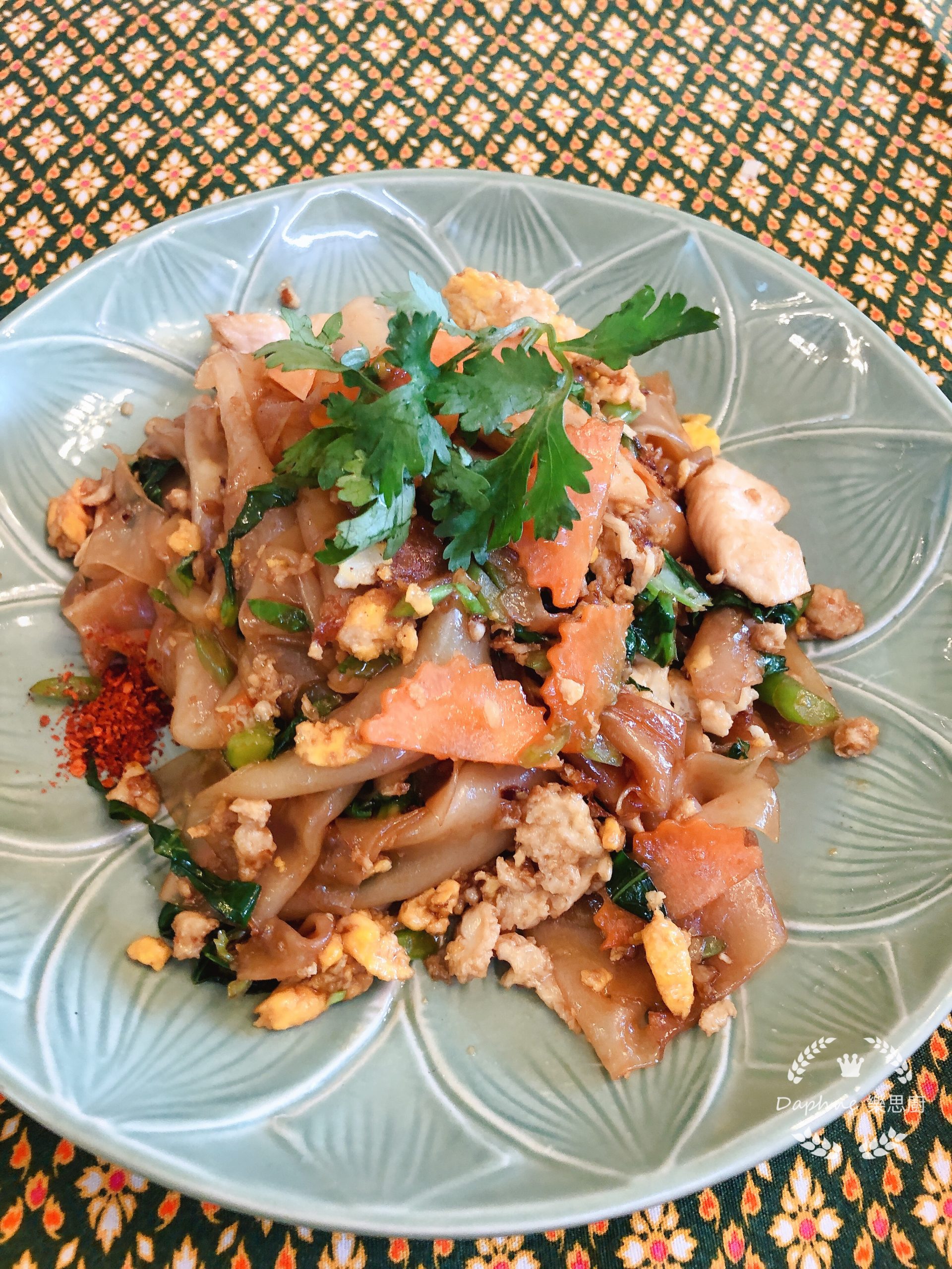 泰式雞肉炒河粉