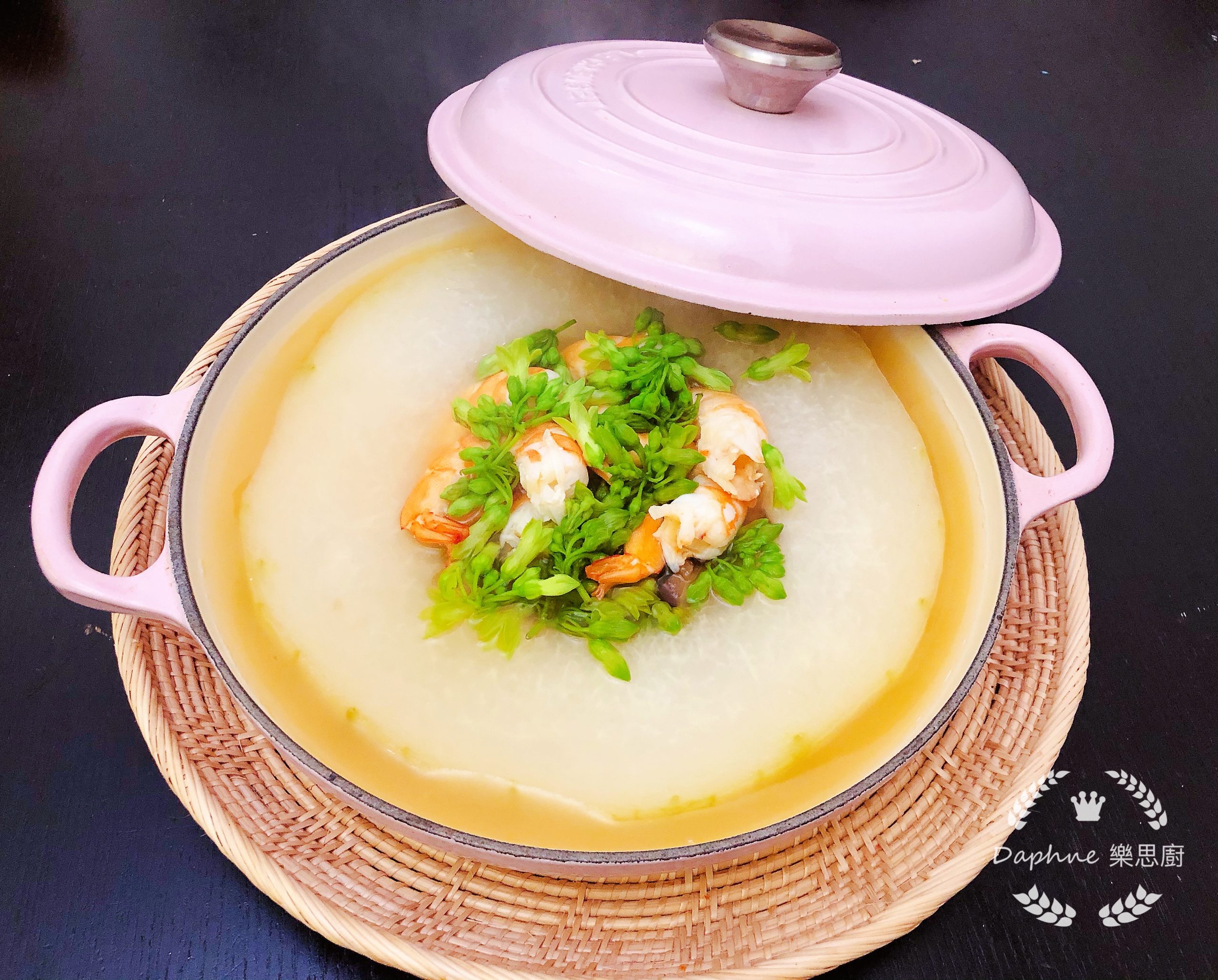 清甜又易做夜香花上湯瑤柱冬瓜脯