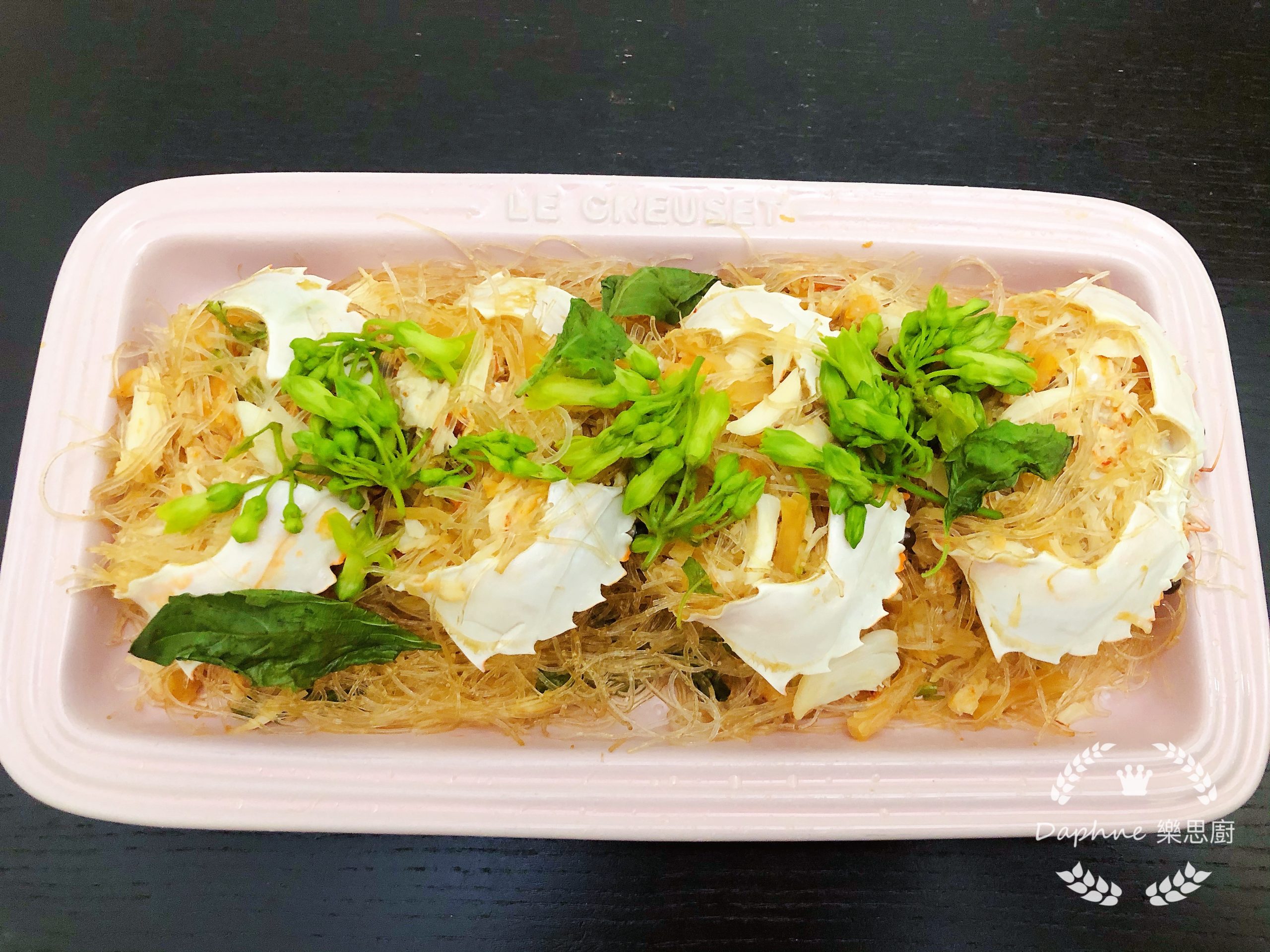 泰式蟹肉粉絲釀蟹蓋