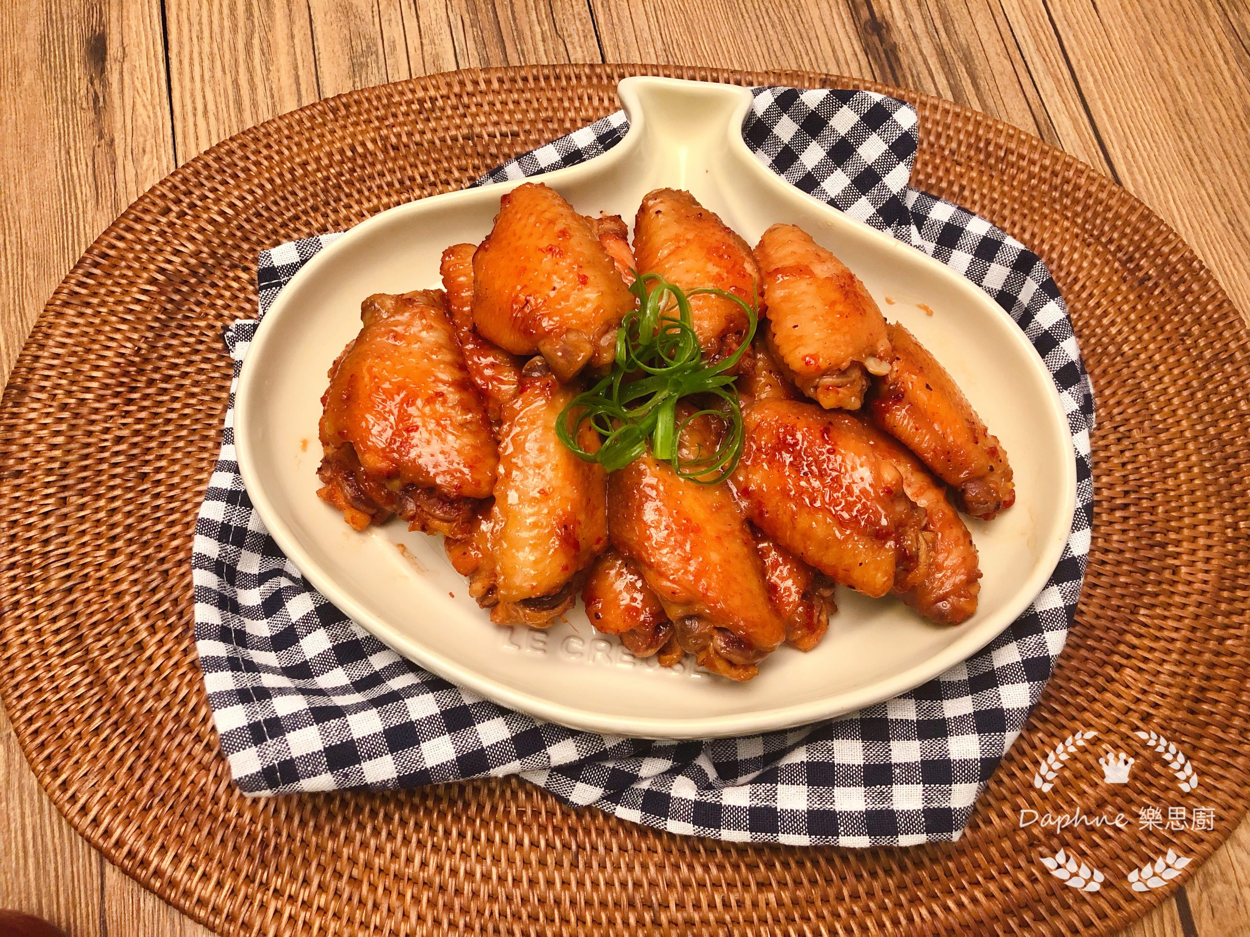 紅糟叉燒醬煮雞翼