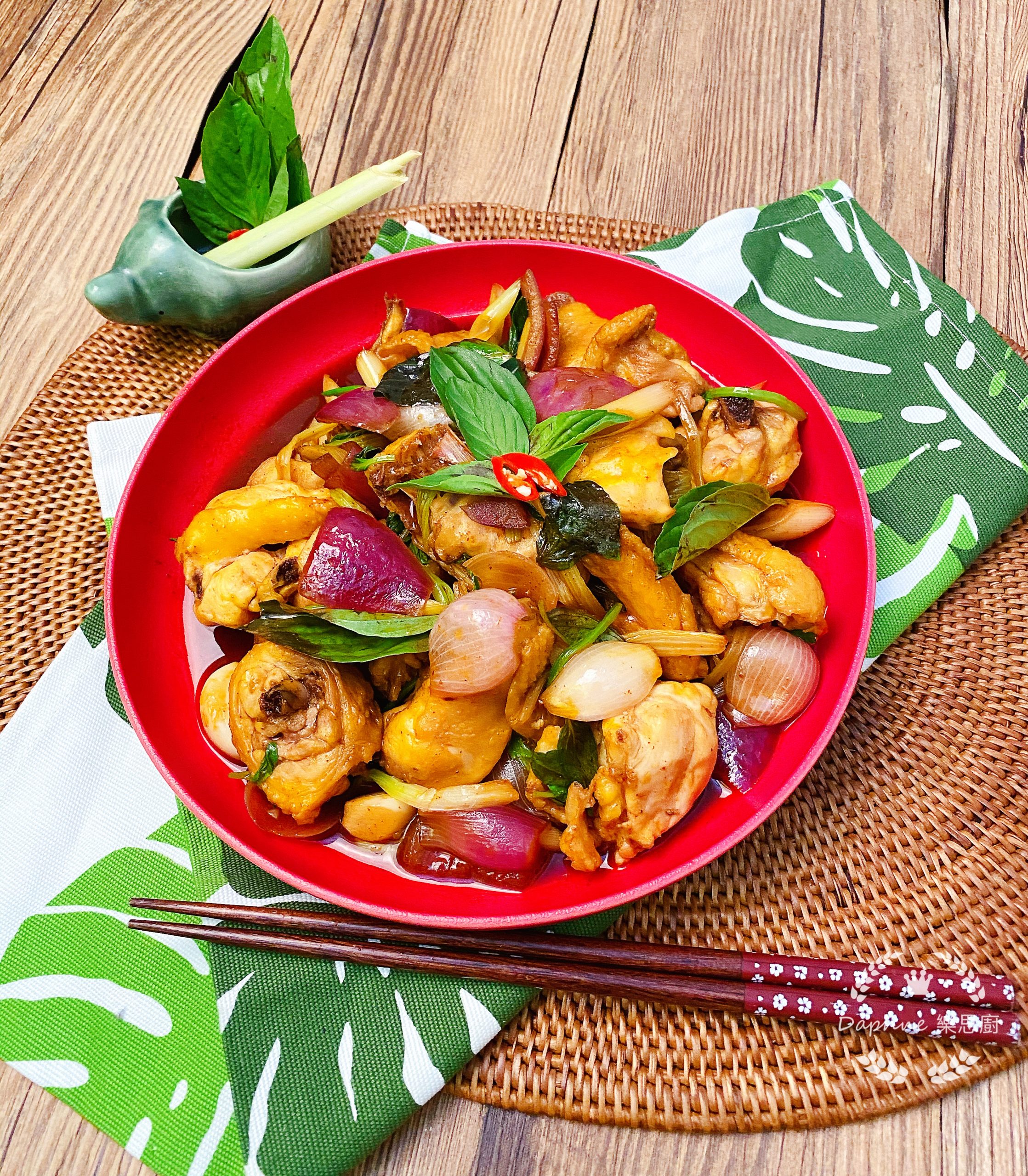 泰式chili paste 香草雞煲