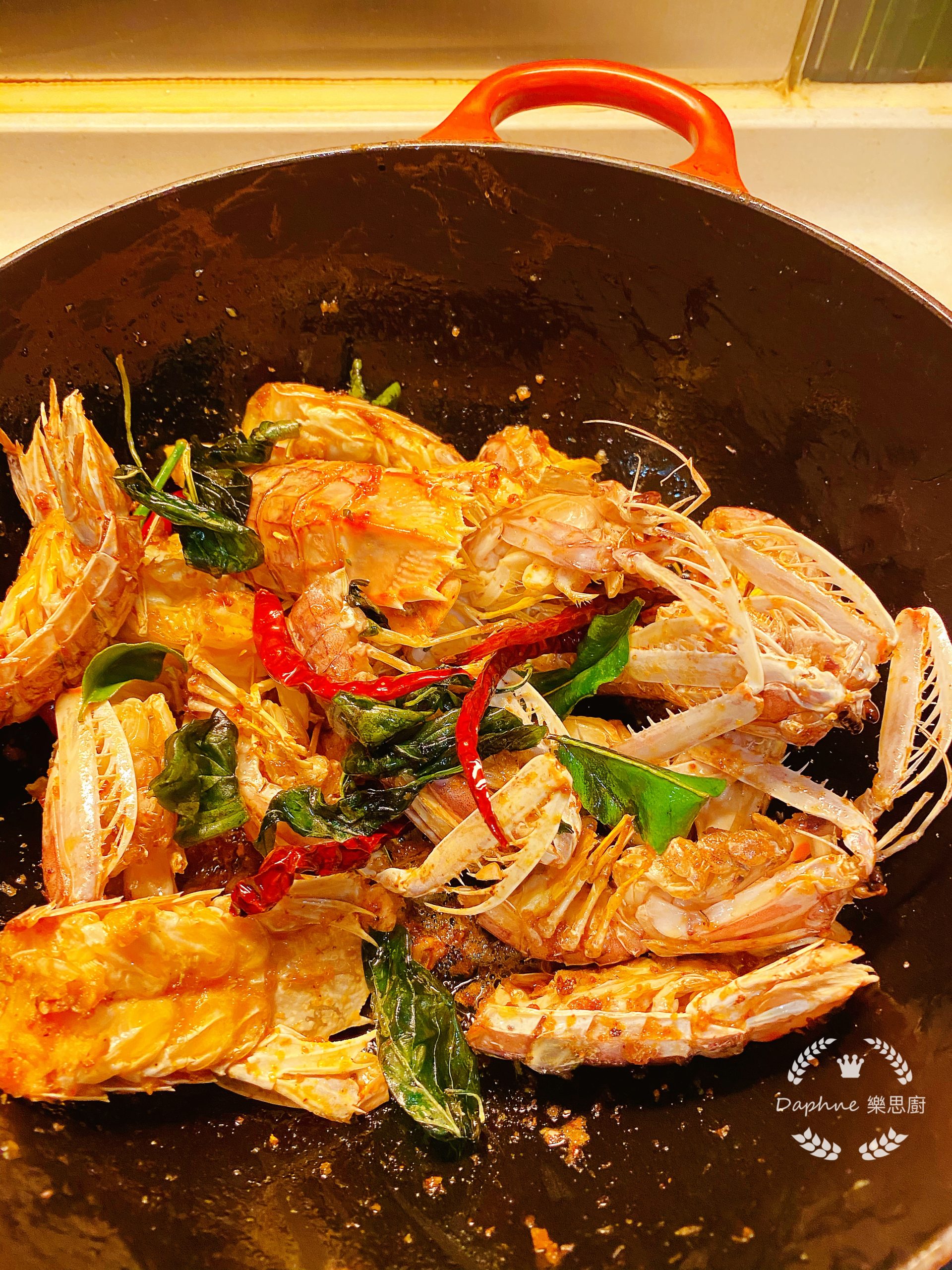 泰式蝦頭膏香草瀨尿蝦