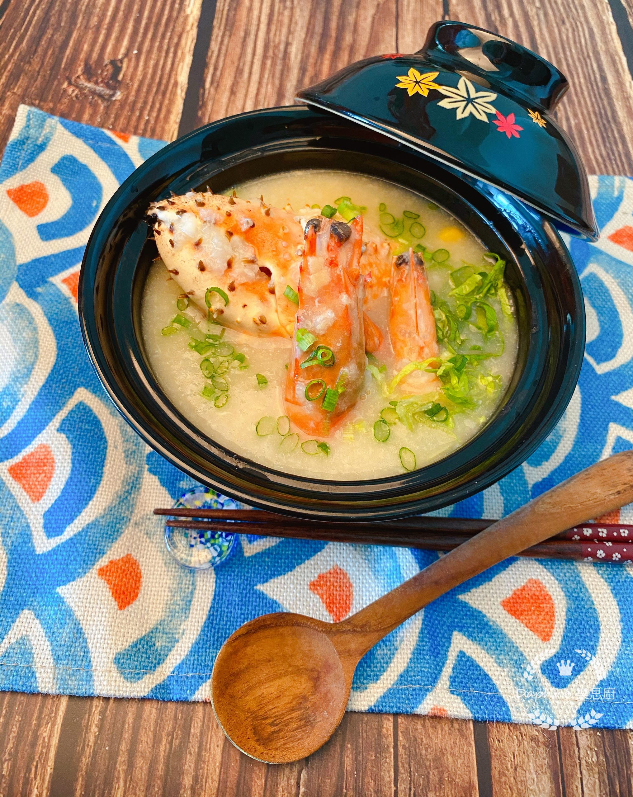 長腳蟹海鮮粥