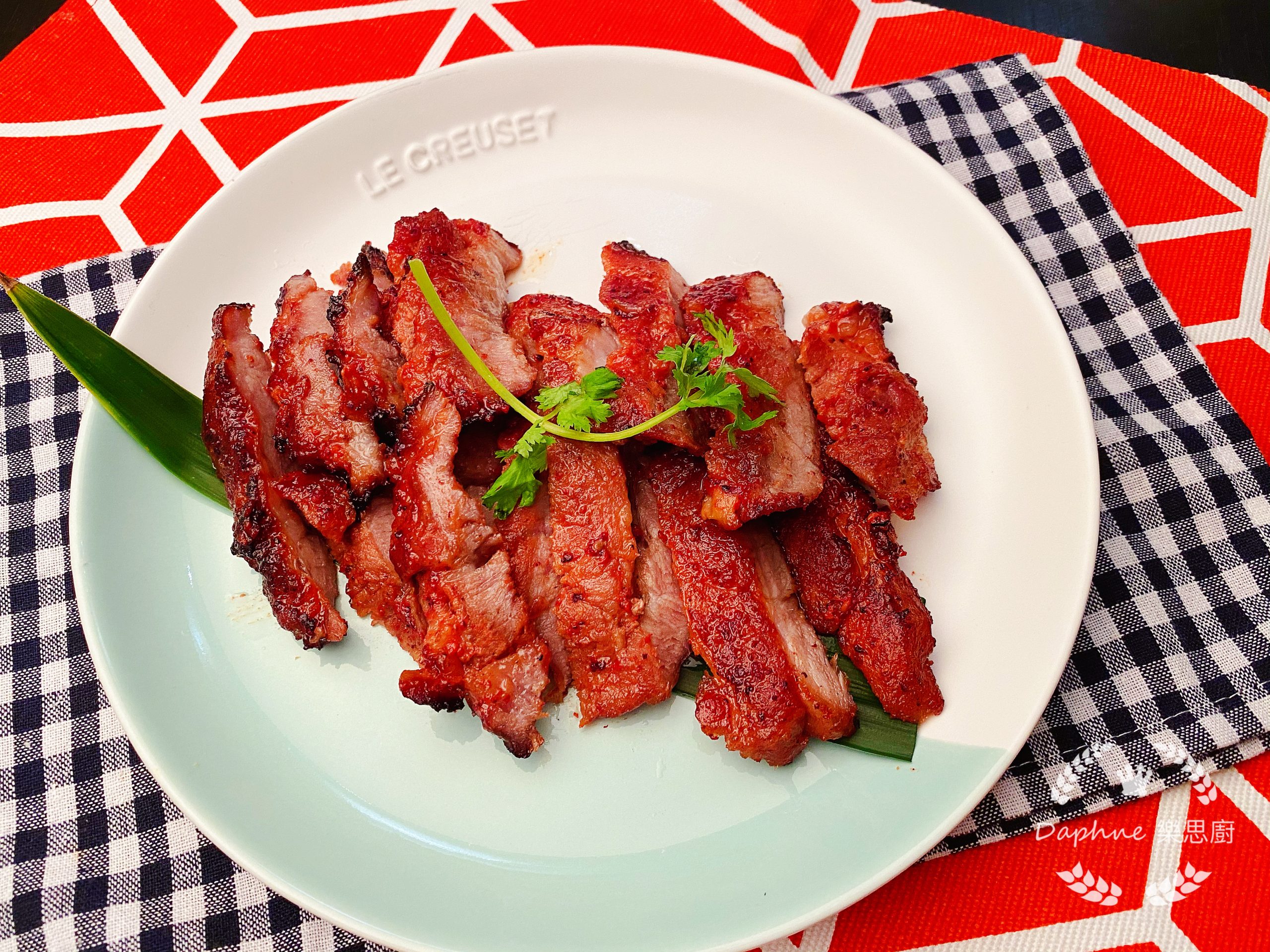 紅麴腐乳黑毛豬扒