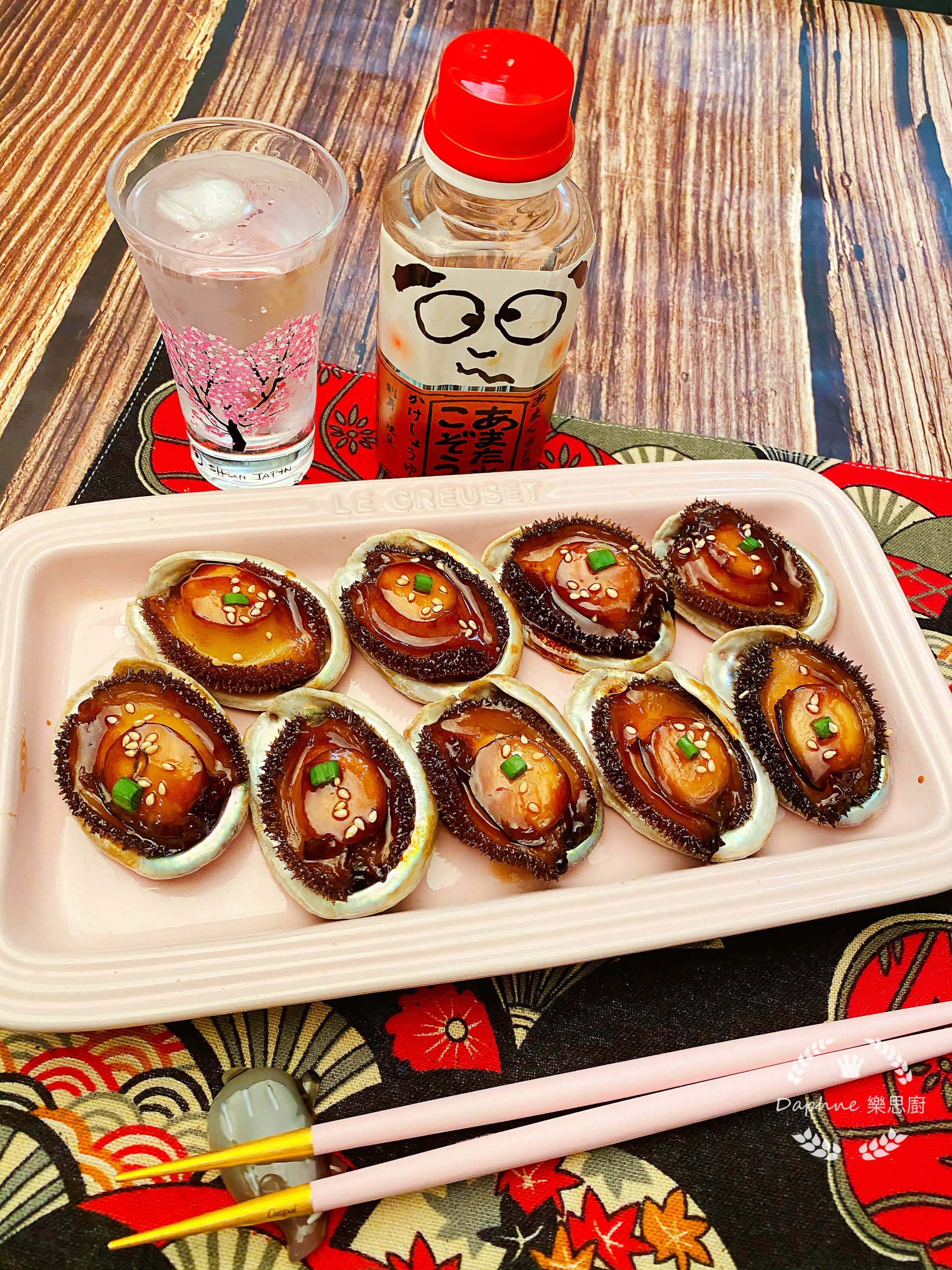 日本清酒醬油慢煮鮑魚