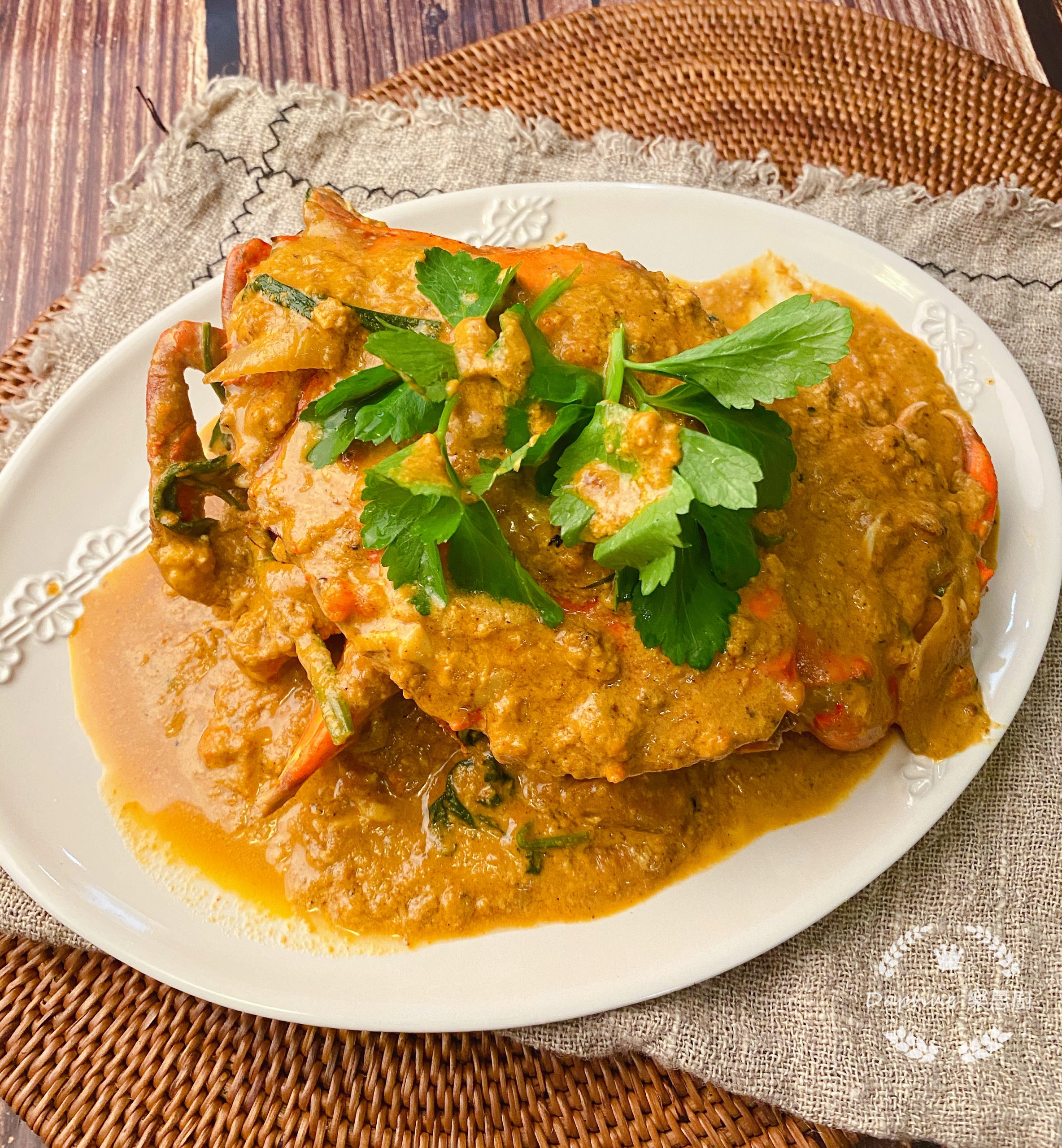 改良版黃咖喱炒蟹