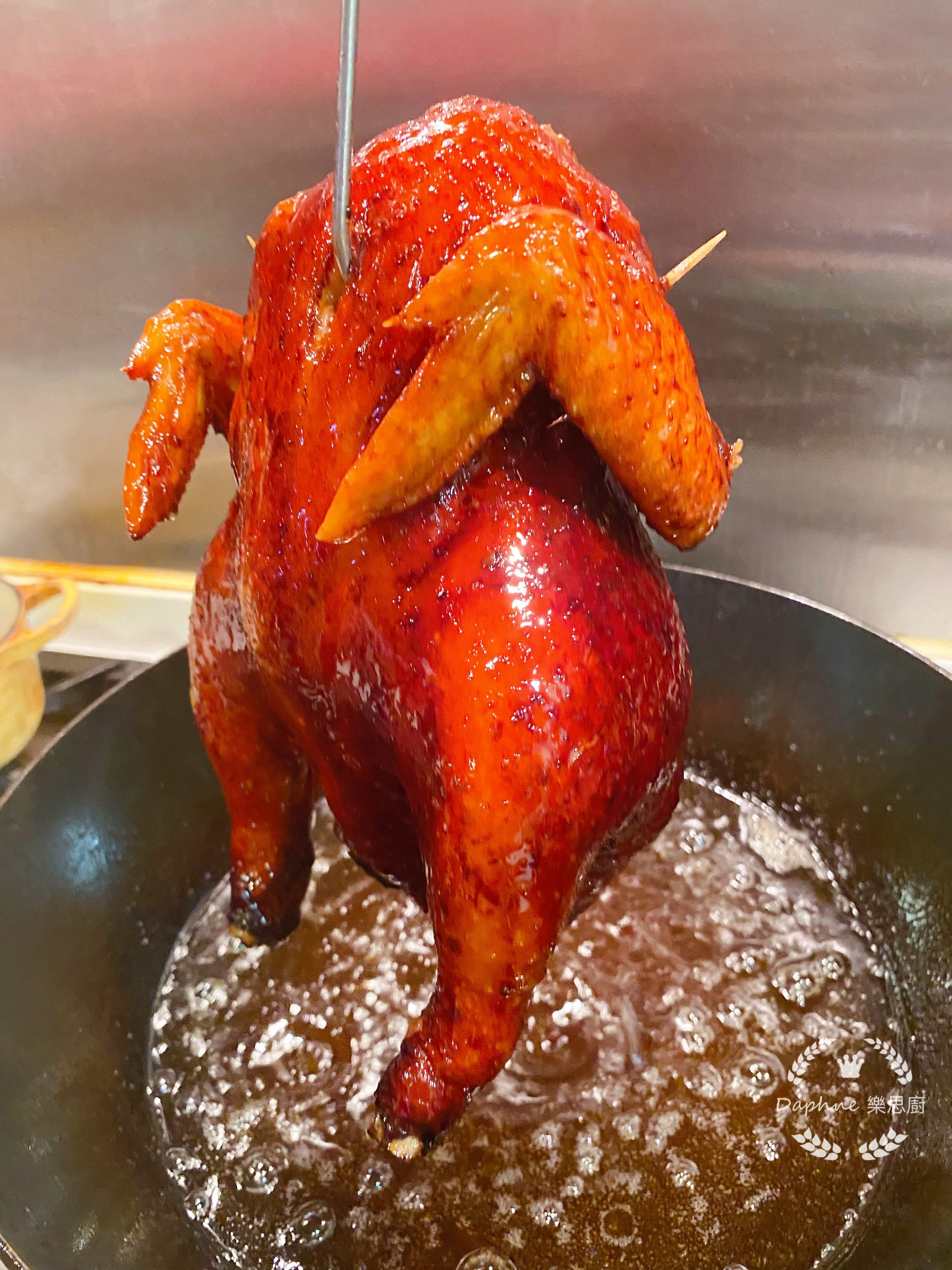 生炸脆皮炸子雞