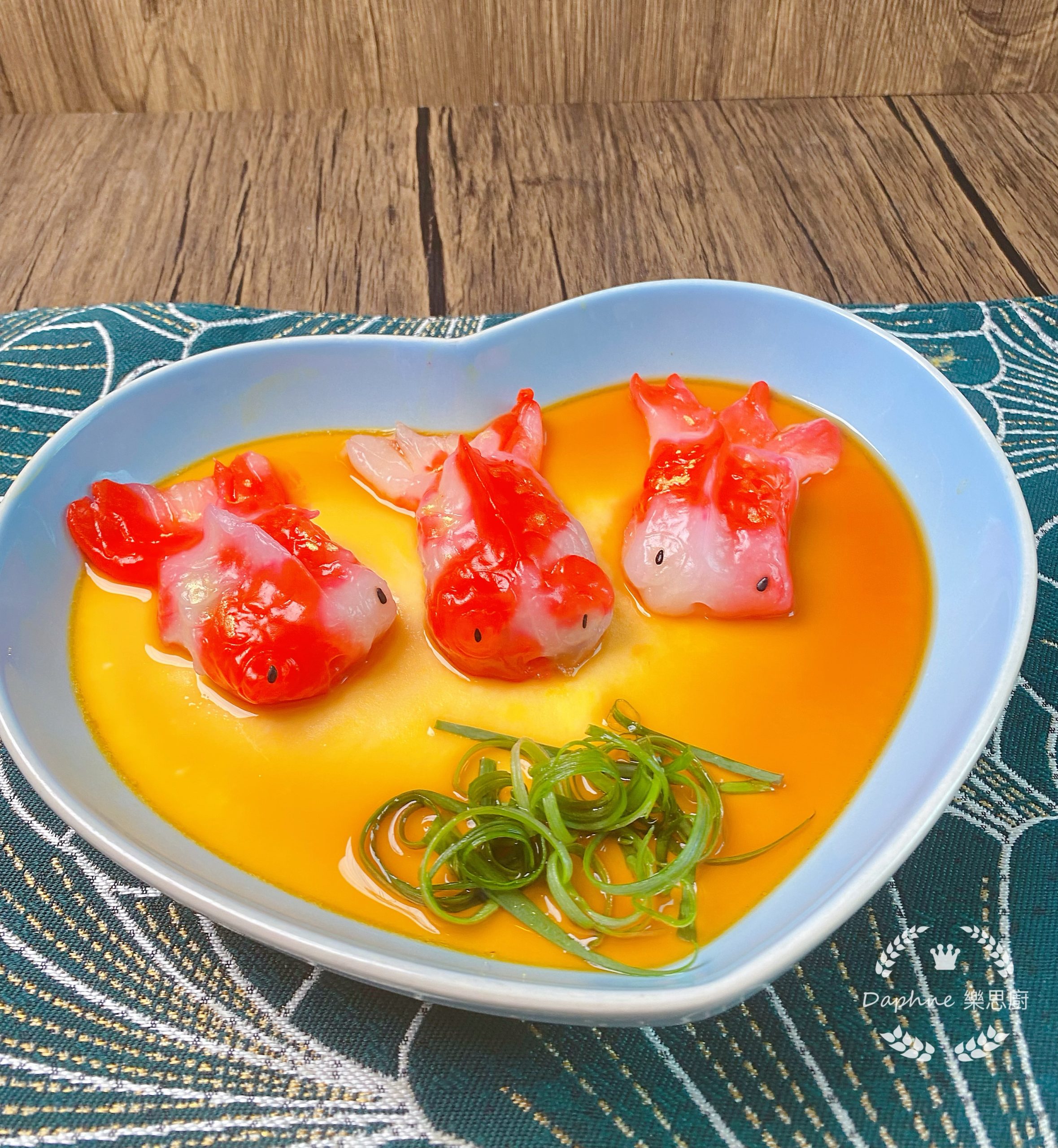 可愛造型金魚餃