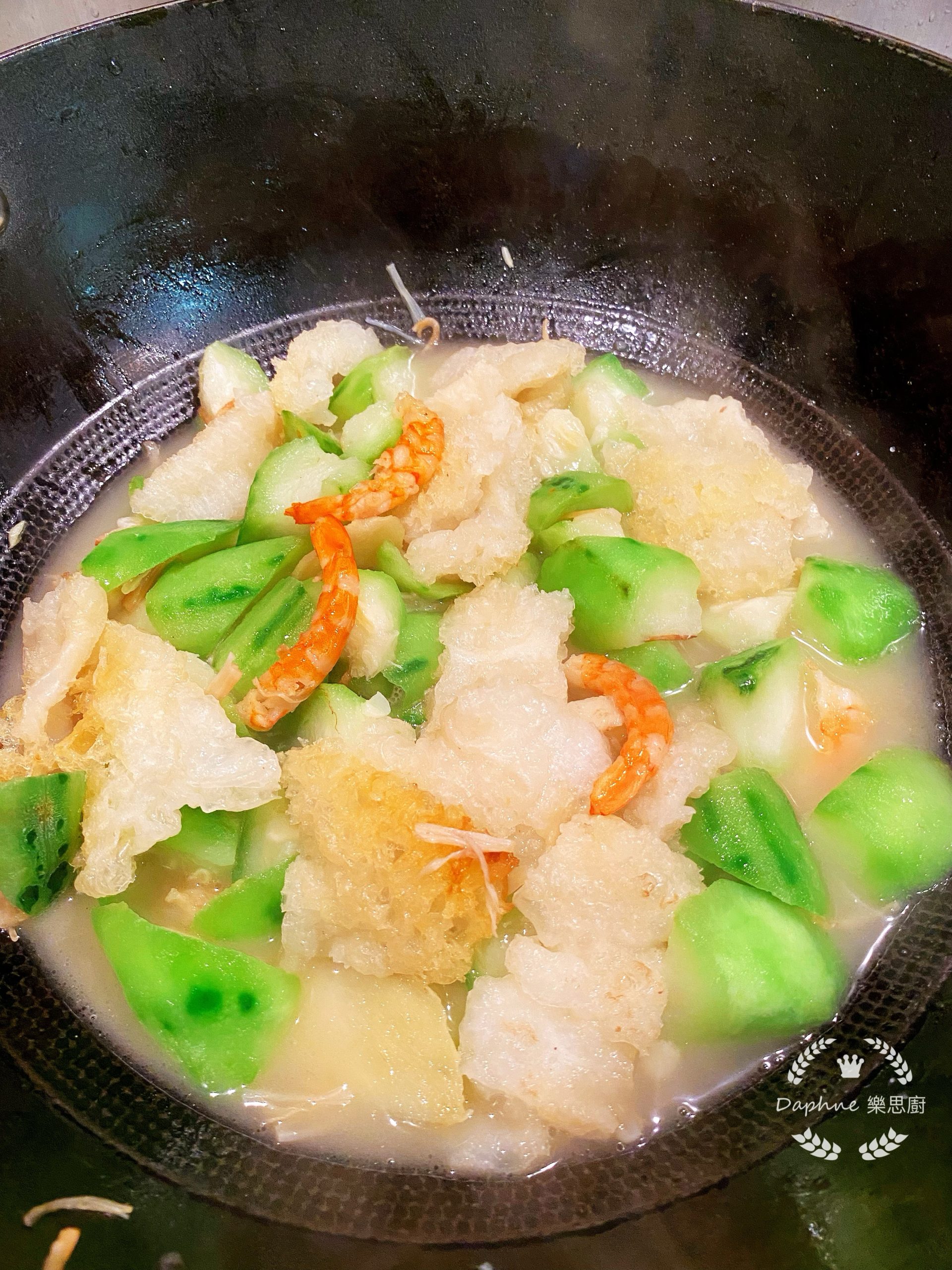 上湯魚肚浸勝瓜