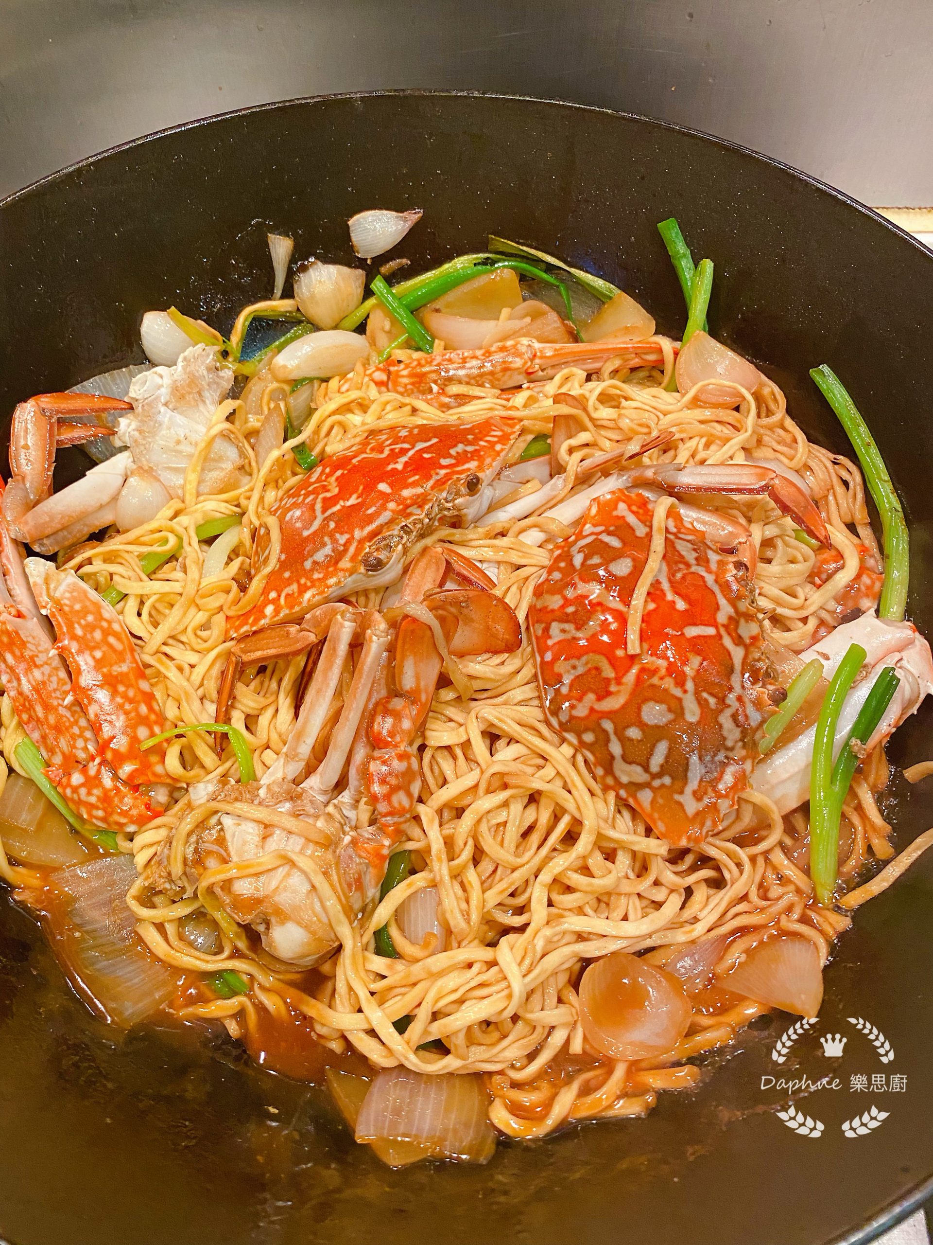 非常鮮味沙薑藍花蟹伊麵