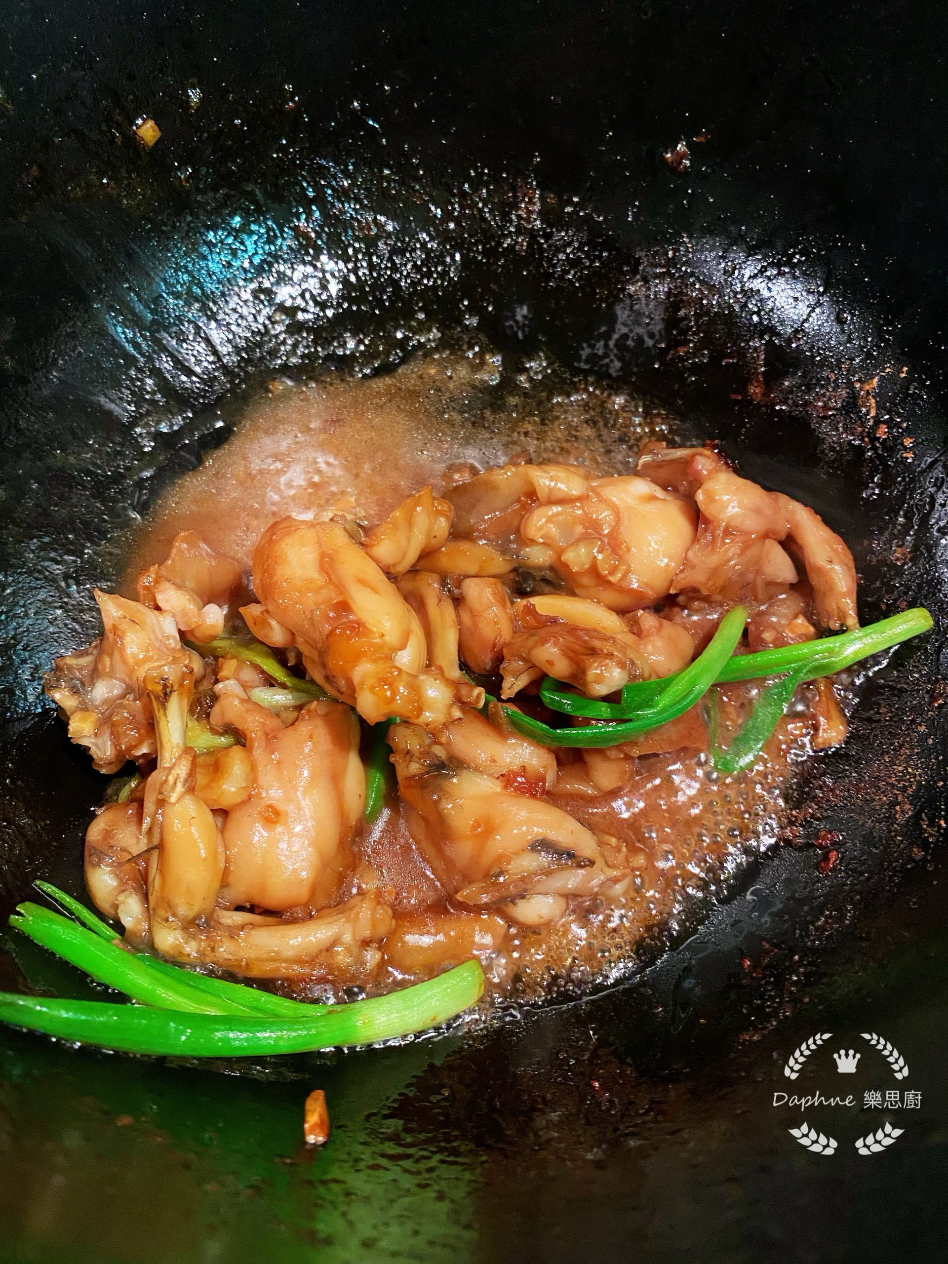 花雕沙薑爆炒田雞