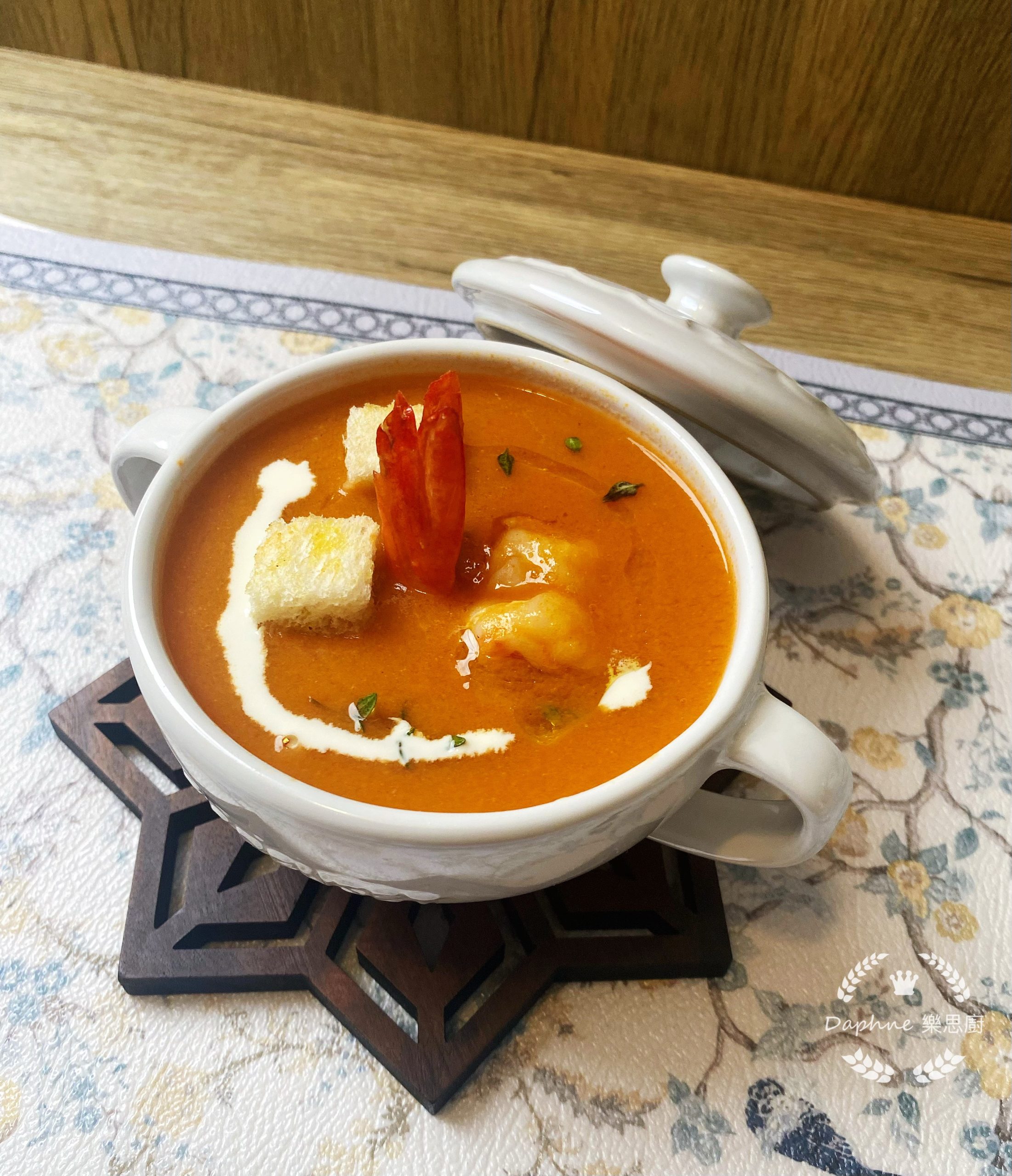大蝦蕃茄濃湯