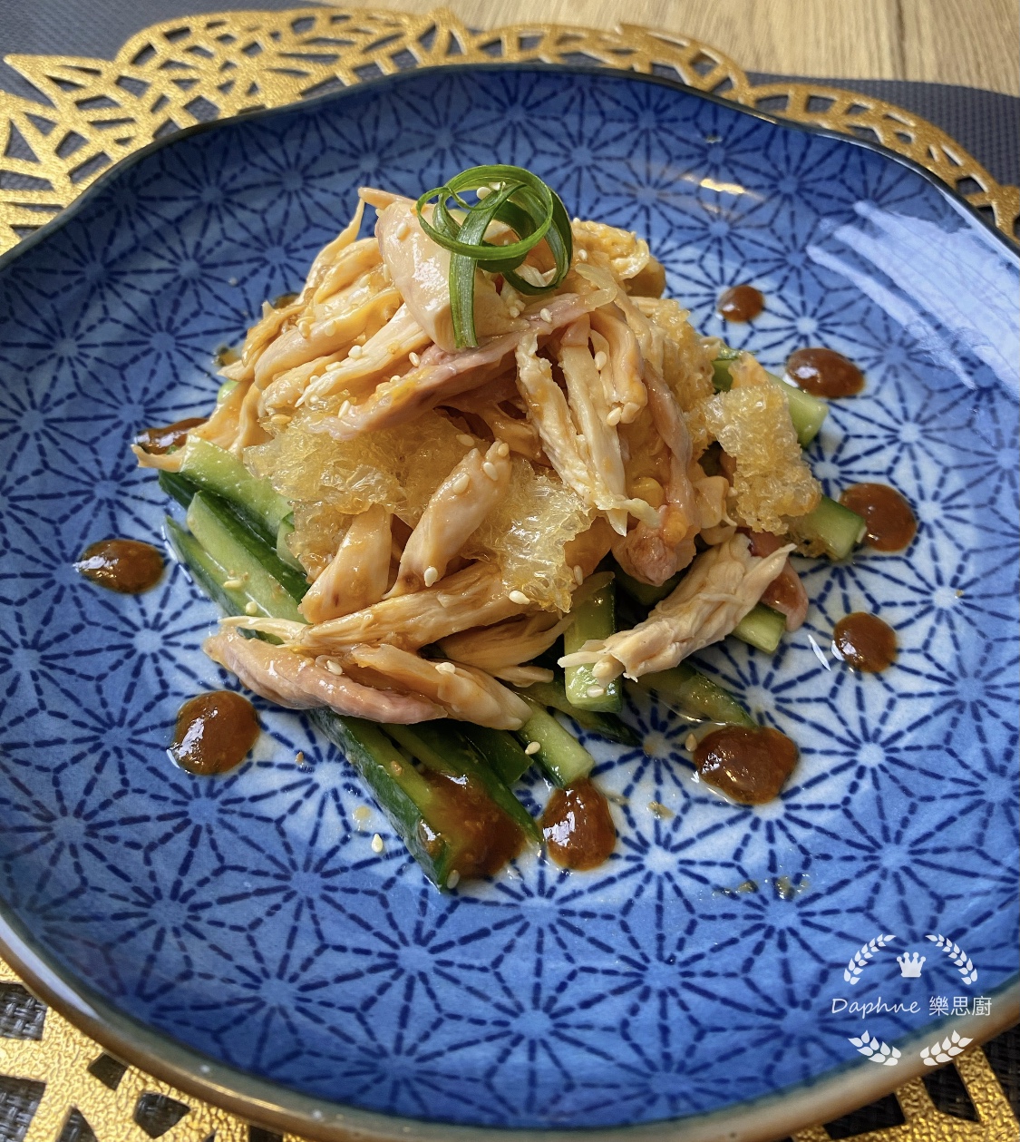 沙薑魚肚手撕雞