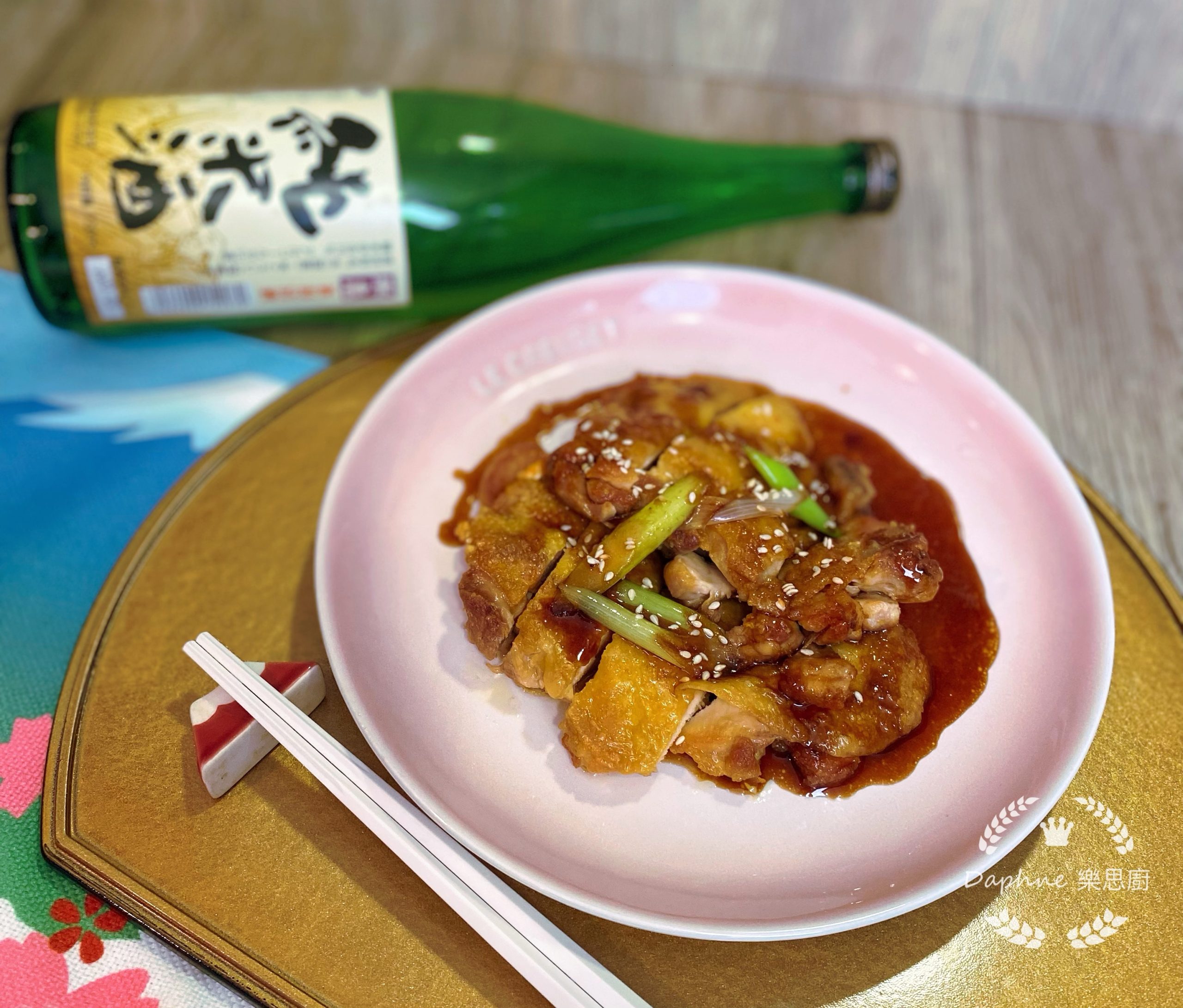 日本大蔥照燒雞扒